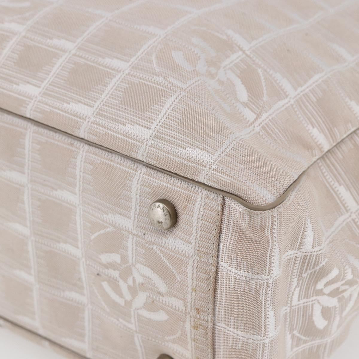 Chanel Travel Line Tote Nylon, PINK, CANVAS, Tote bag