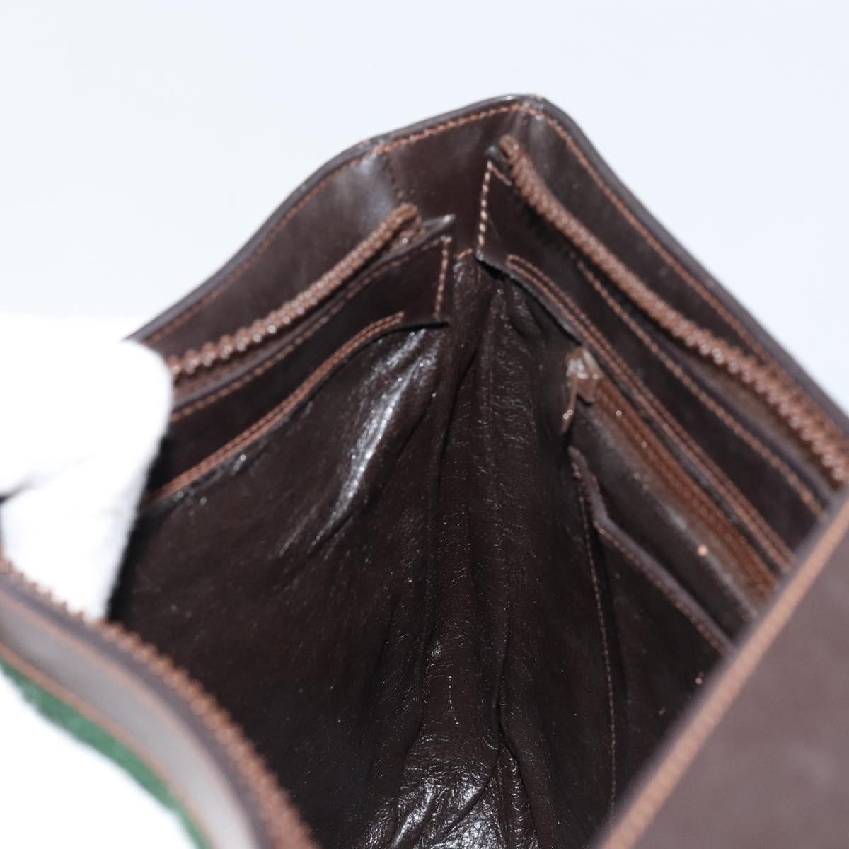 Gucci Sherry line shoulder bag Leather, BROWN, LEATHER, Shoulder bag