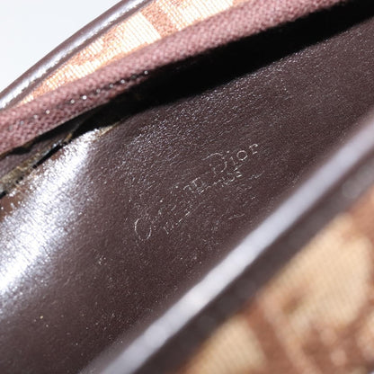 Christian Dior Vintage Trotter Handbag Canvas, BEIGE, CANVAS, Handbag