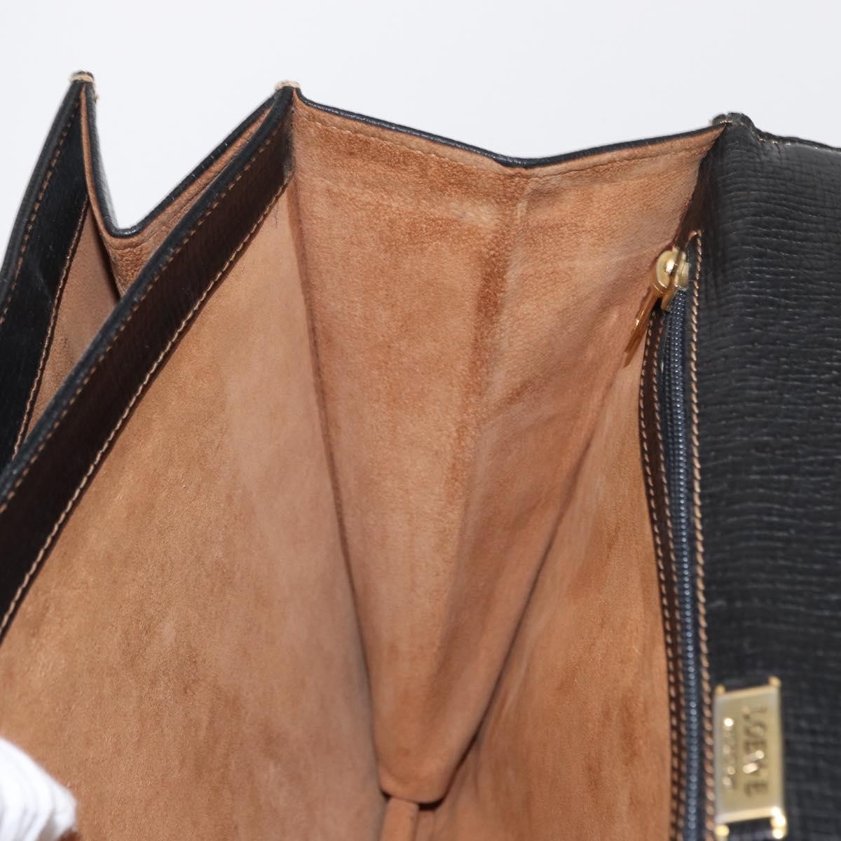 Loewe Barcelona Business Bag Leather, BLACK, LEATHER, Briefcase