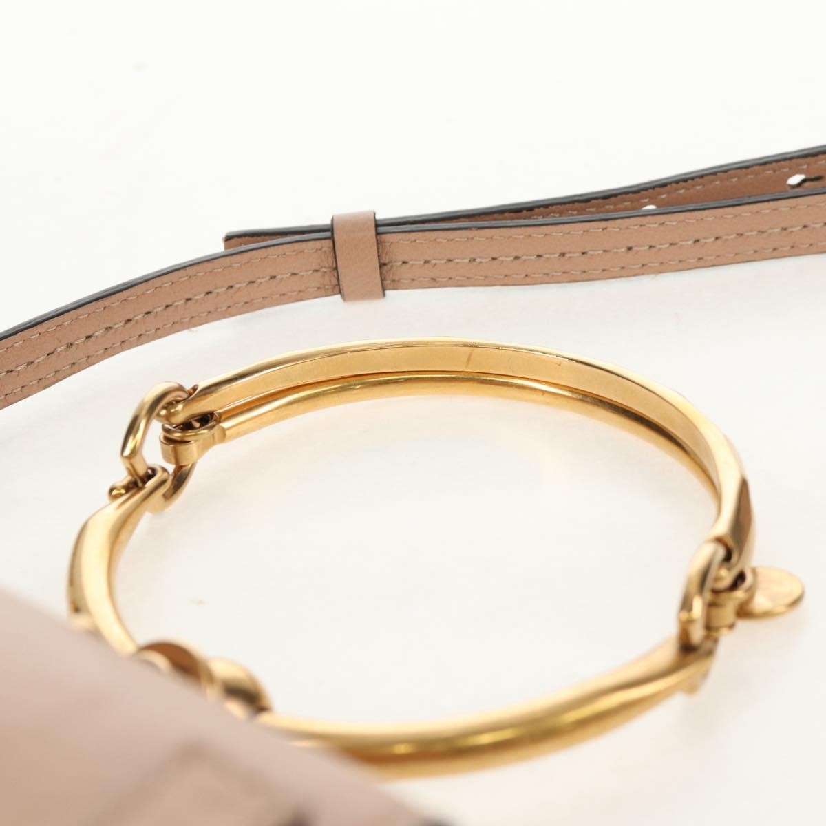 Chloe Nile Crossbody Bag Leather, PINK, LEATHER, Shoulder bag