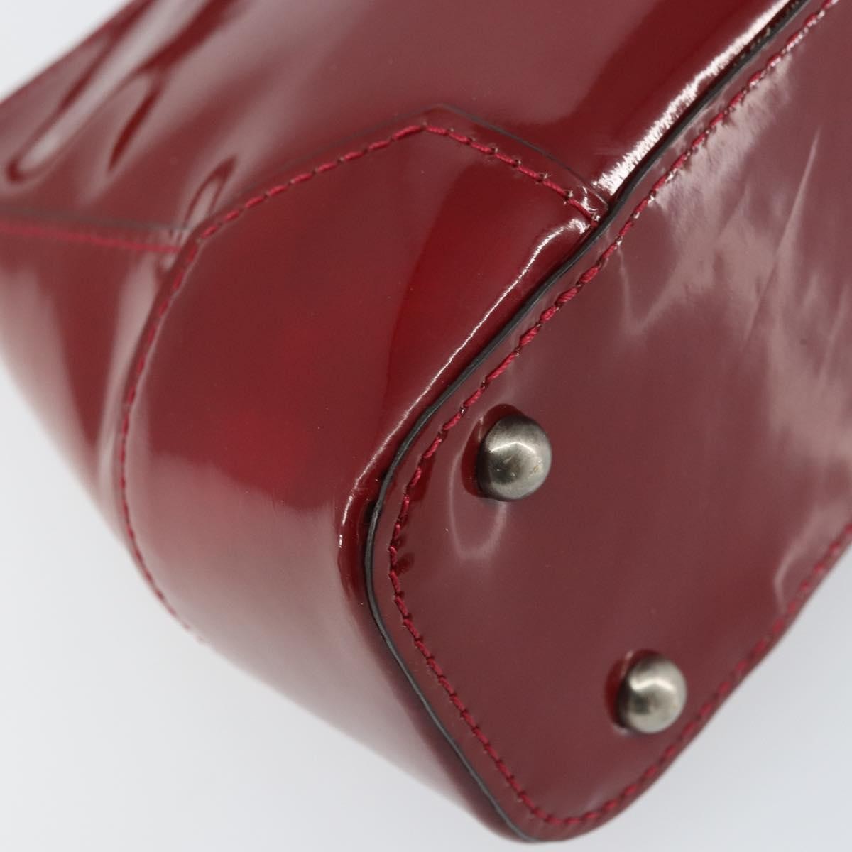 Burberry Vintage Shoulder Bag Patent leather, RED, PATENT_LEATHER, Shoulder bag