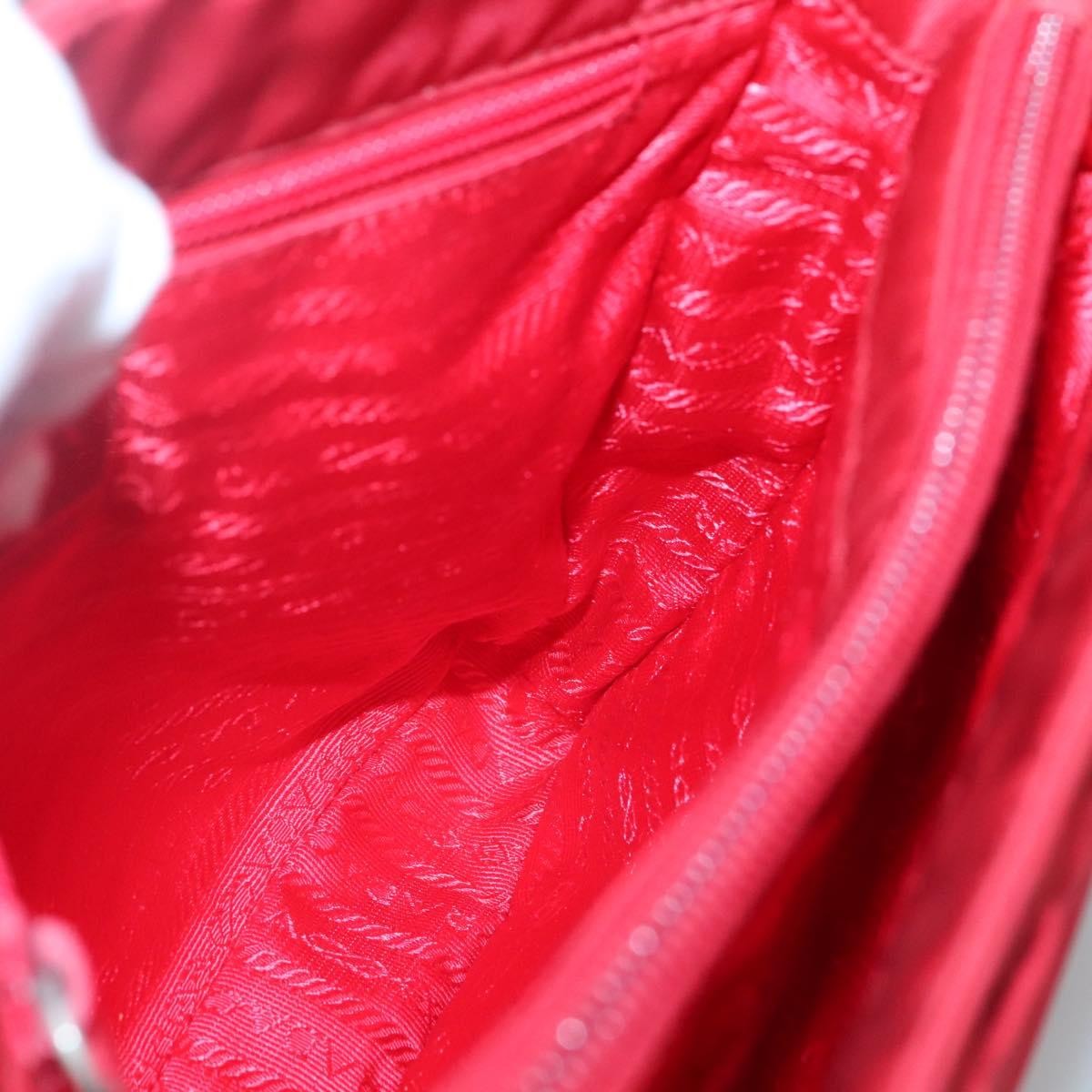Prada Vintage Tote Tessuto, RED, NYLON, Tote bag