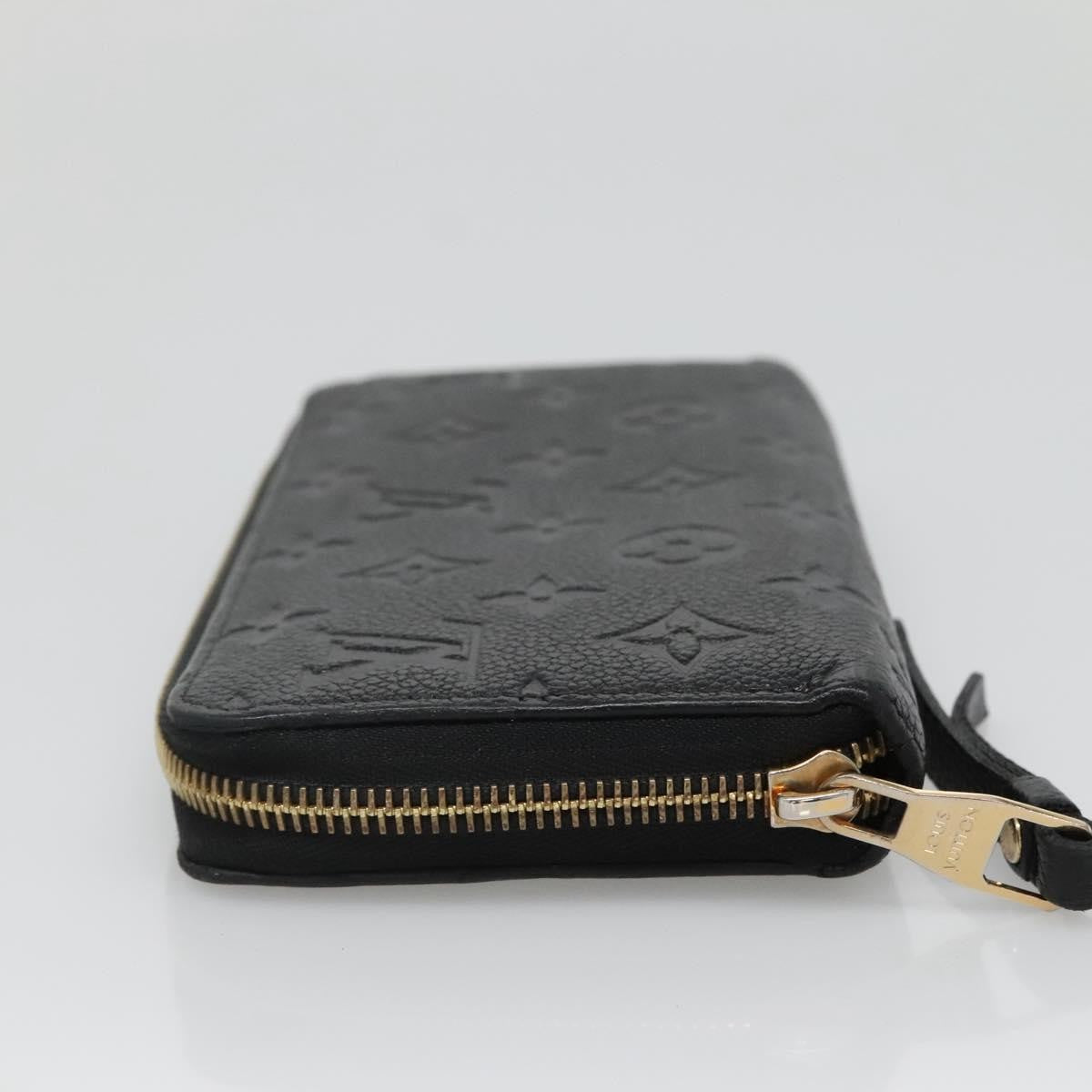 Louis Vuitton Portefeuille zippy Monogramme Empreinte Monogramme Empreinte, BLACK, LEATHER, Wallets