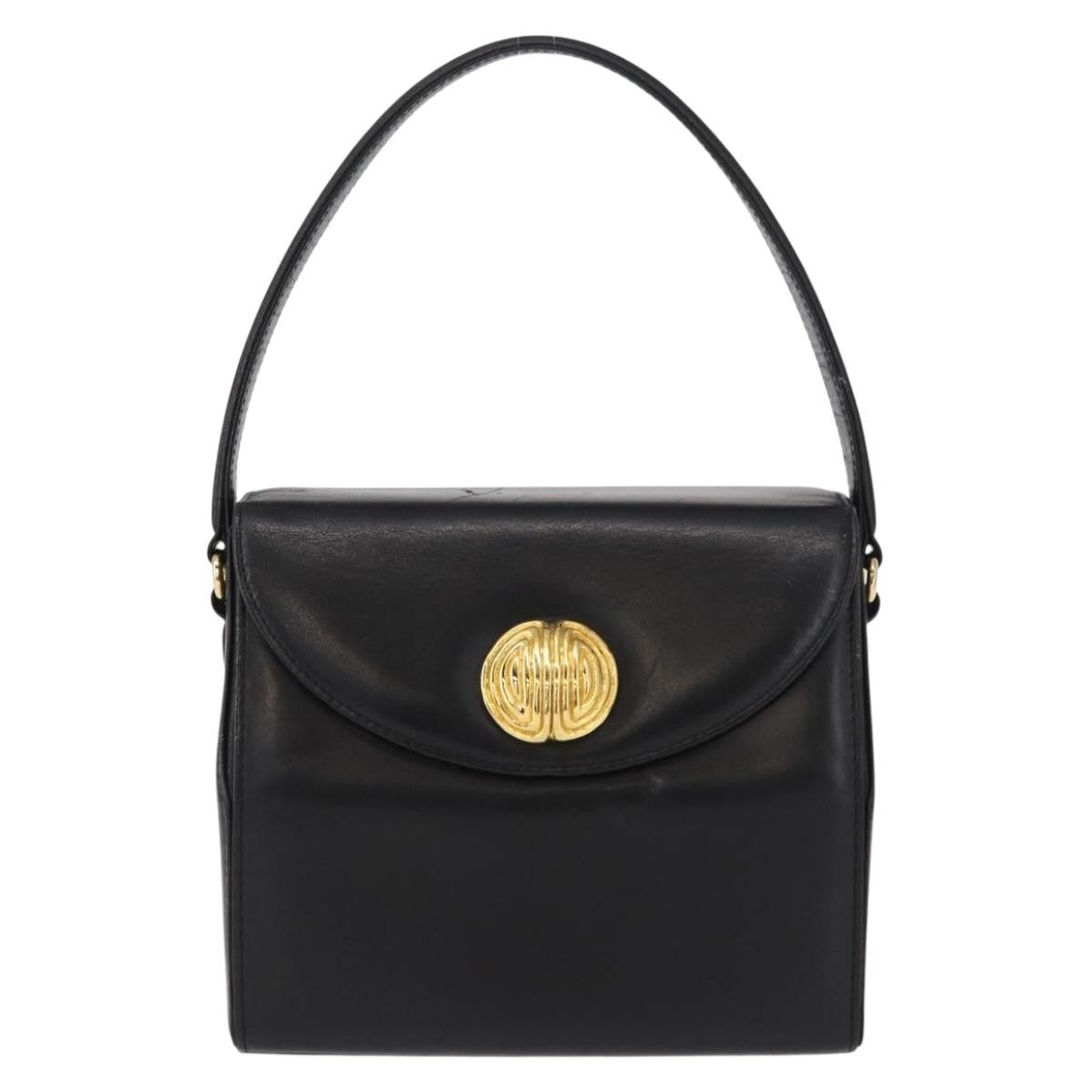 Givenchy Vintage 4G handbag Leather, BLACK, LEATHER, Handbag