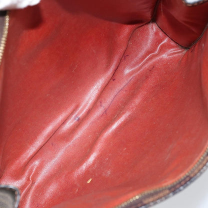 Louis Vuitton Toiletry Pouch Damier, BROWN, CANVAS, Clutche & pouche