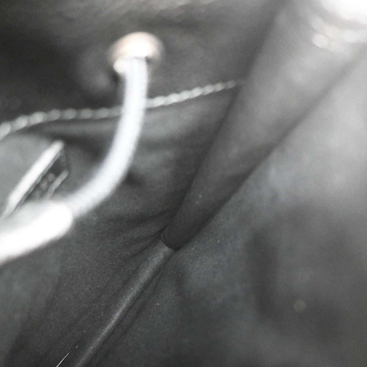 Balenciaga Explorer Strap Pouch Leather, BLACK, LEATHER, Shoulder bag