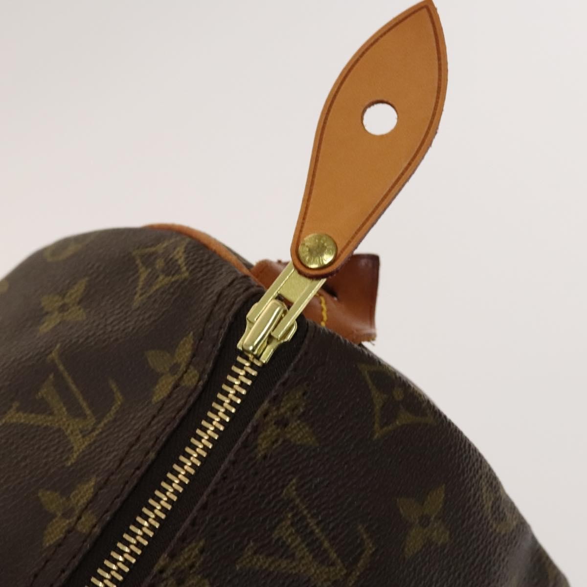 Louis Vuitton Speedy Handbag Monogram Canvas, BROWN, CANVAS, Handbag