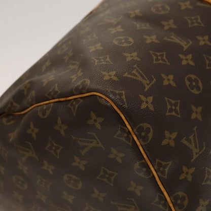 Louis Vuitton Keepall Bag Monogram Canvas, BROWN, CANVAS, Travel bag