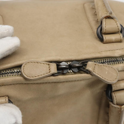 Bottega Veneta Intrecciato Handbag Leather, BEIGE, LEATHER, Handbag