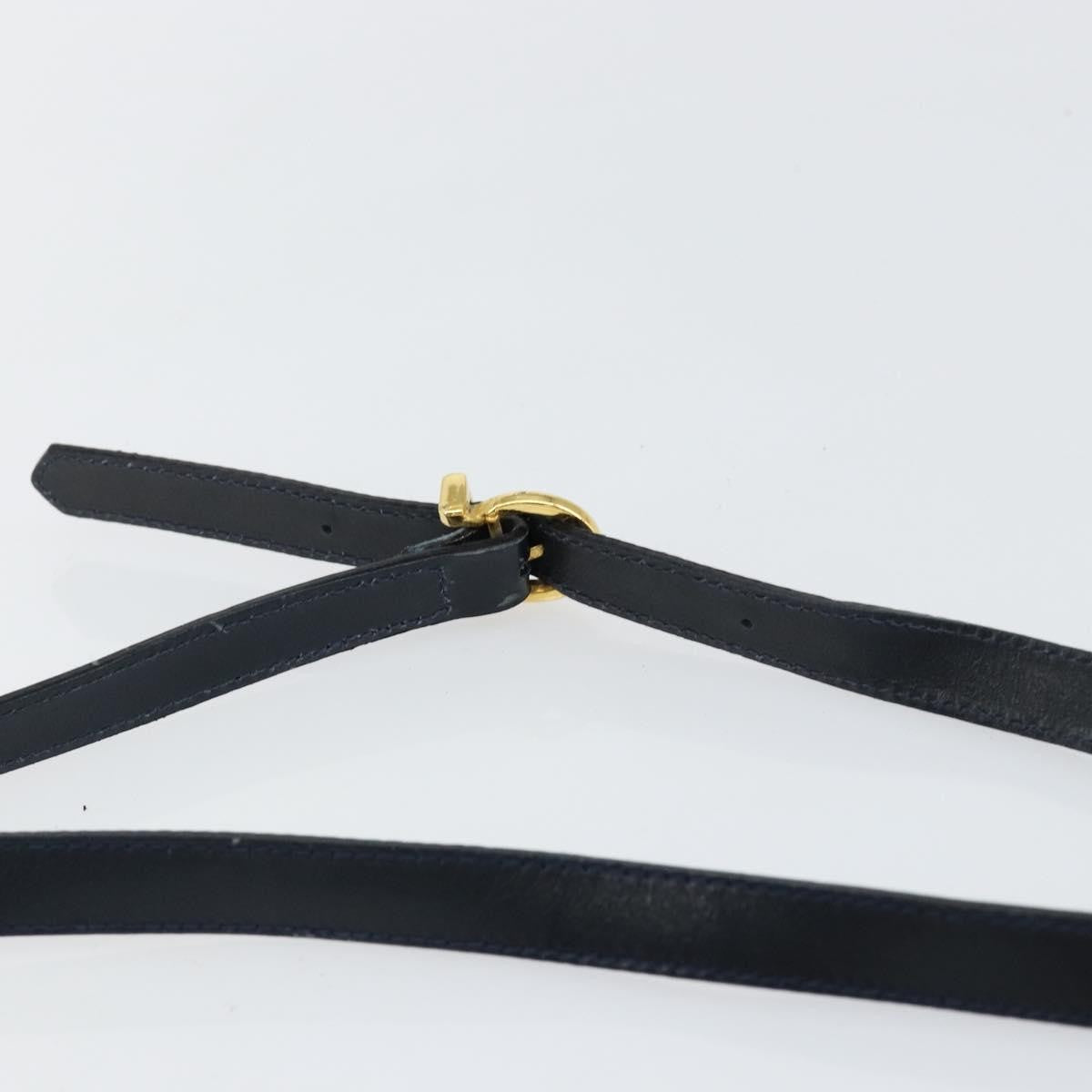 Salvatore Ferragamo Vala Shoulder Bag Leather, NAVY, LEATHER, Shoulder bag