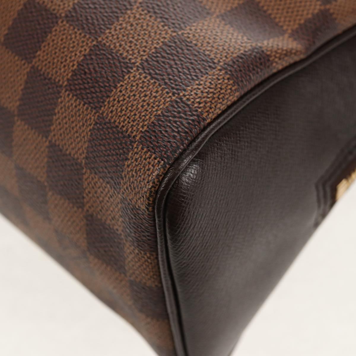Louis Vuitton Brera Handbag Damier, BROWN, CANVAS, Handbag
