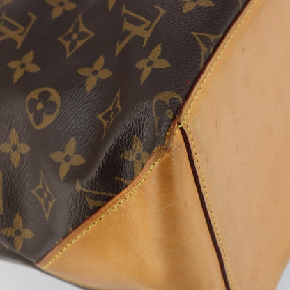Louis Vuitton Cabas Mezzo Monogram Canvas, BROWN, CANVAS, Tote bag