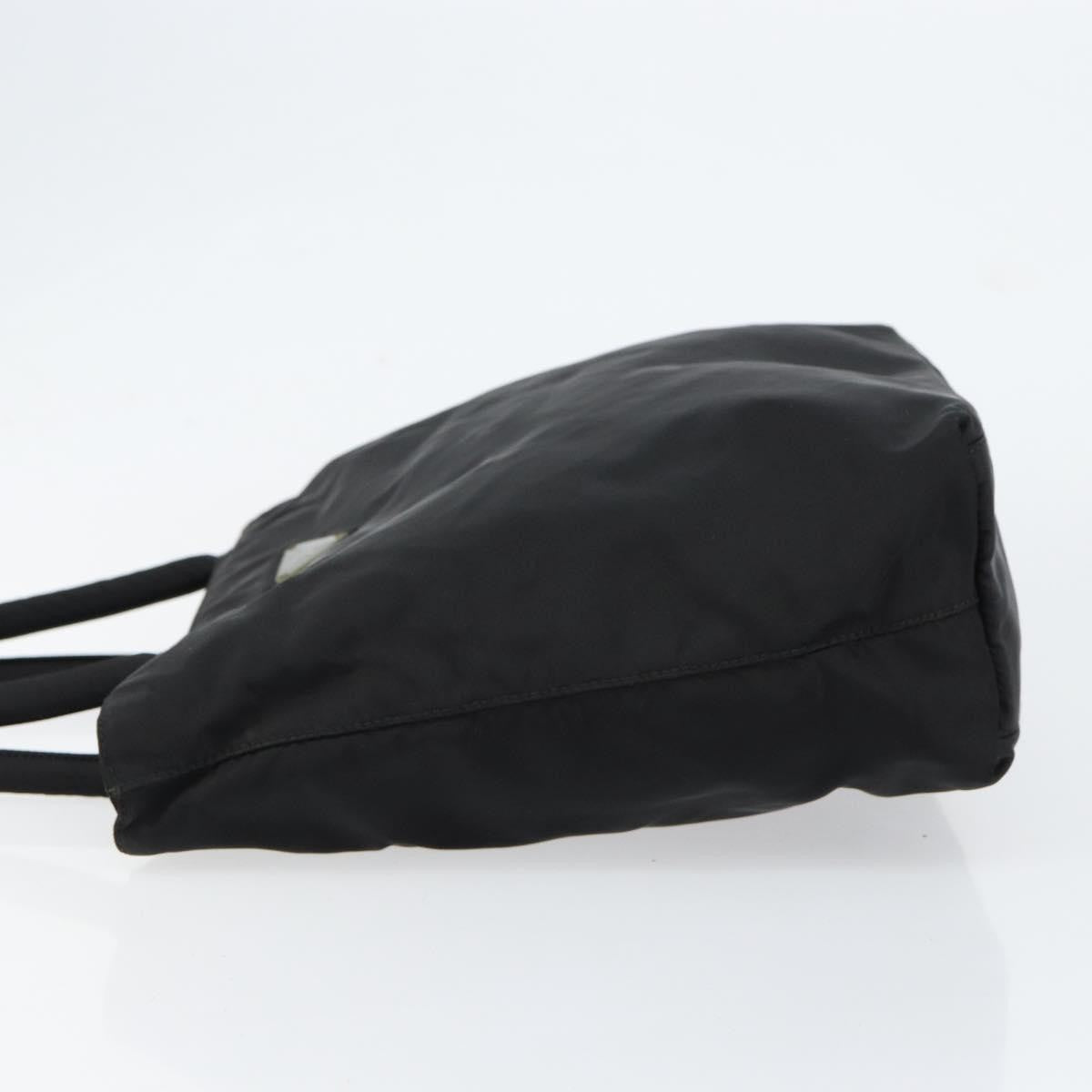 Prada Vintage Zip Tote Tessuto, BLACK, NYLON, Tote bag