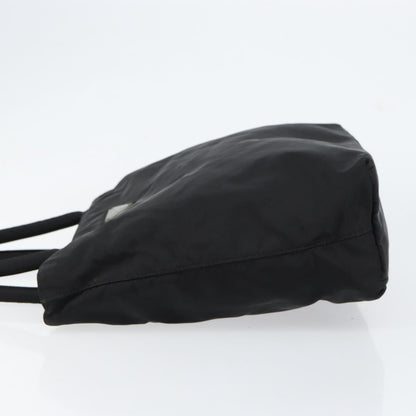Prada Vintage Zip Tote Tessuto, BLACK, NYLON, Tote bag