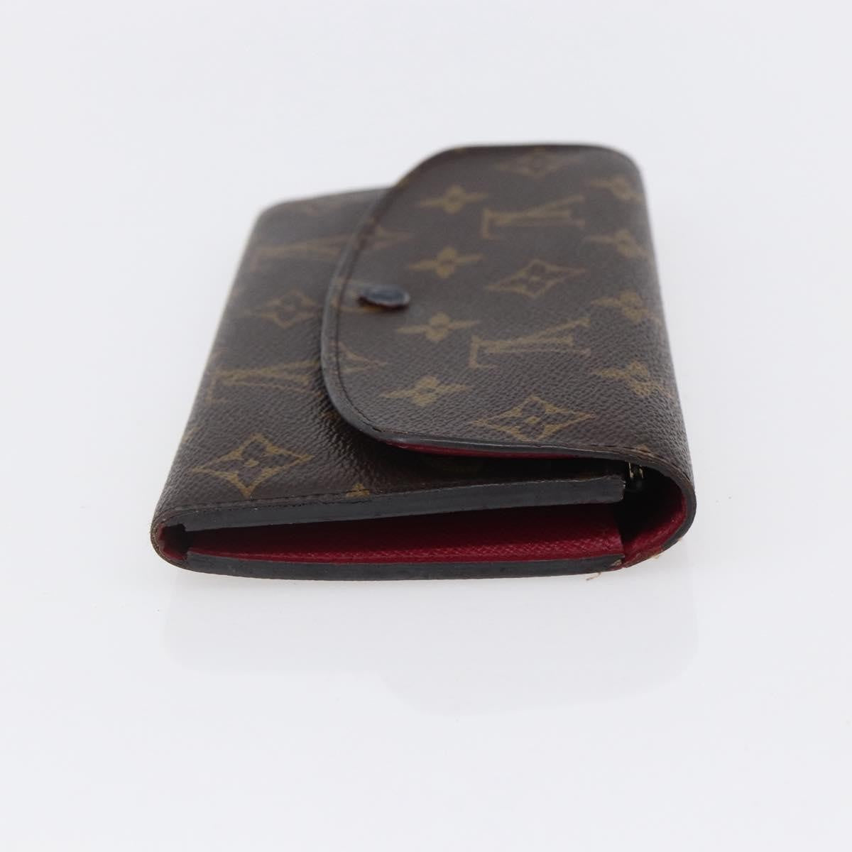 Louis Vuitton Emilie Wallet Monogram Canvas, BROWN, CANVAS, Wallets