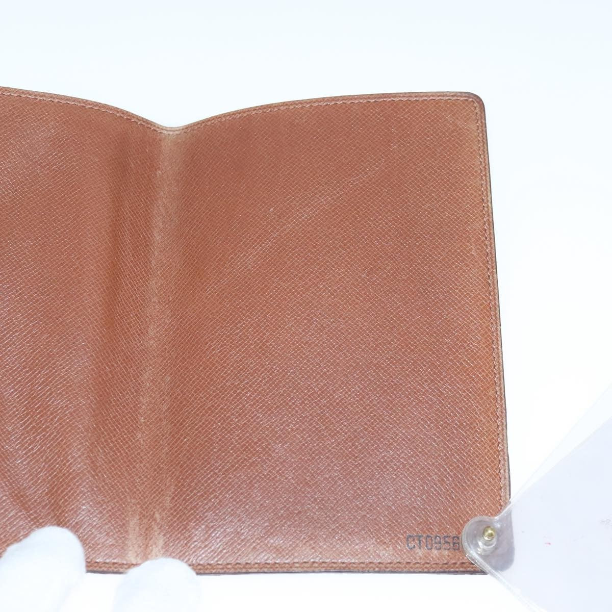 Louis Vuitton Porte Cartes Pression Card Case Monogram Canvas, BROWN, CANVAS, Card Holders