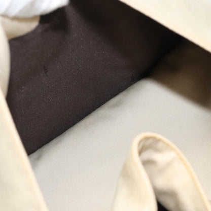 Fendi Vintage FF Buckle Shoulder Bag Canvas, WHITE, CANVAS, Shoulder bag