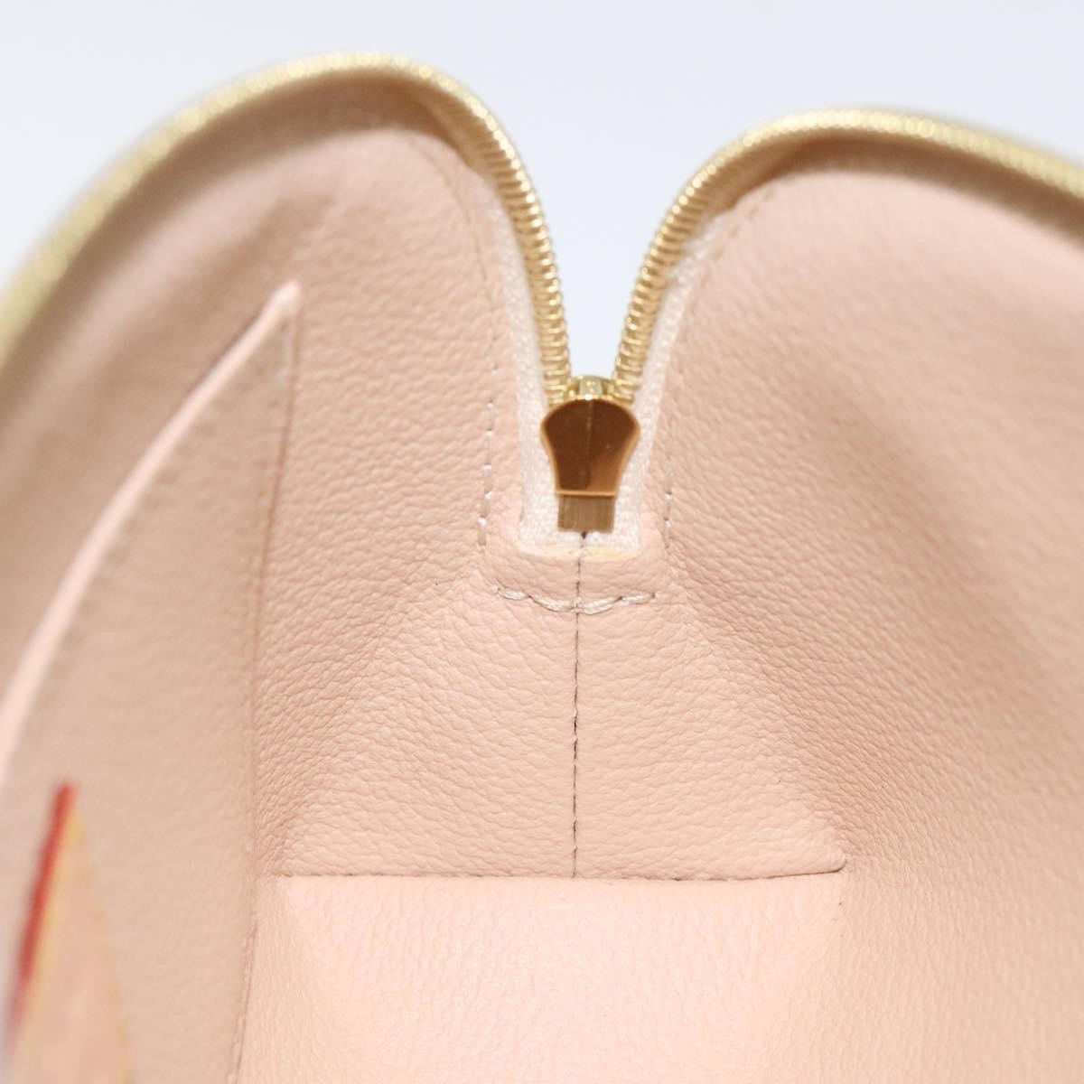 Louis Vuitton Cosmetic Pouch Damier, WHITE, CANVAS, Toiletry Case