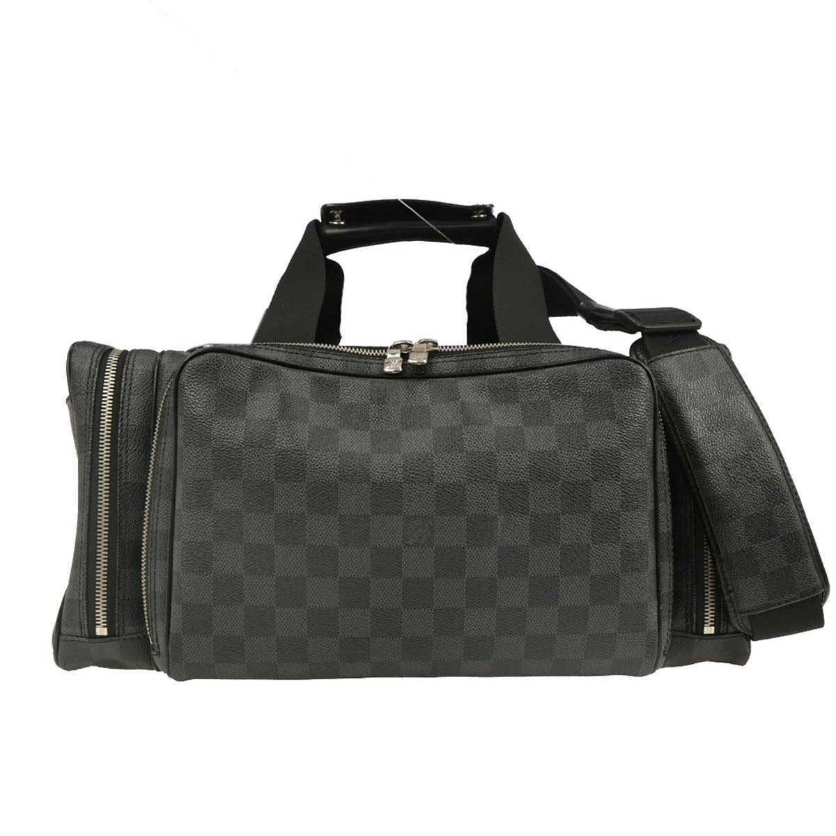 Louis Vuitton Icare Camera Bag Damier Graphite, GRAY, CANVAS, Travel bag