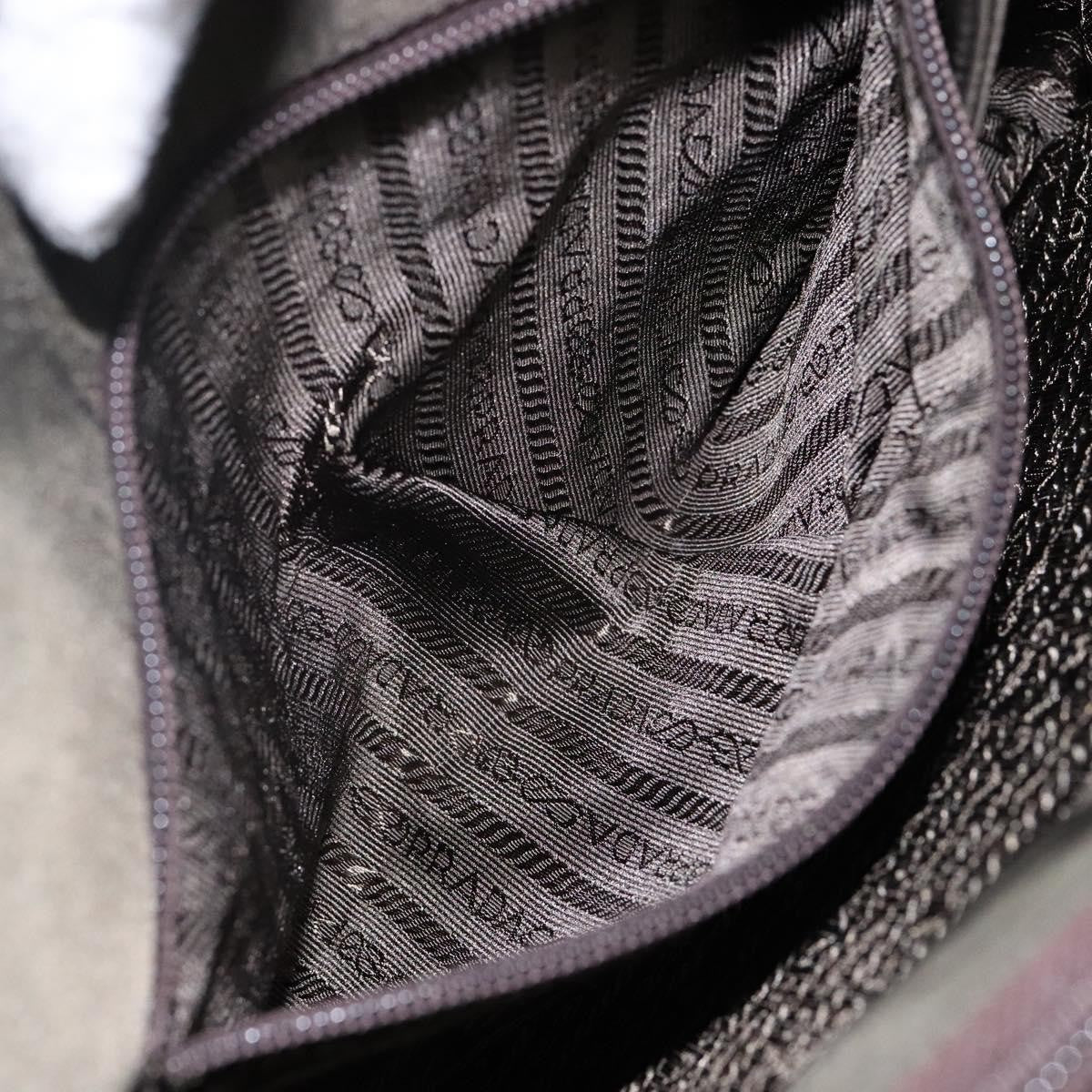 Prada Bowling Shoulder Bag Tessuto, KHAKI, NYLON, Shoulder bag