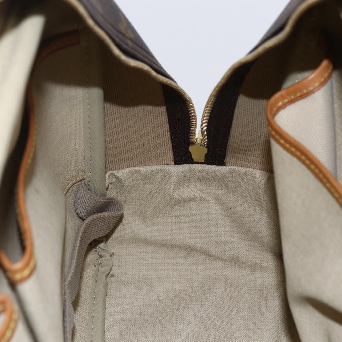 Louis Vuitton Deauville Handbag Monogram Canvas, BROWN, CANVAS, Handbag