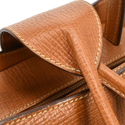 Loewe Turn Lock Leather, BROWN, LEATHER, Handbag