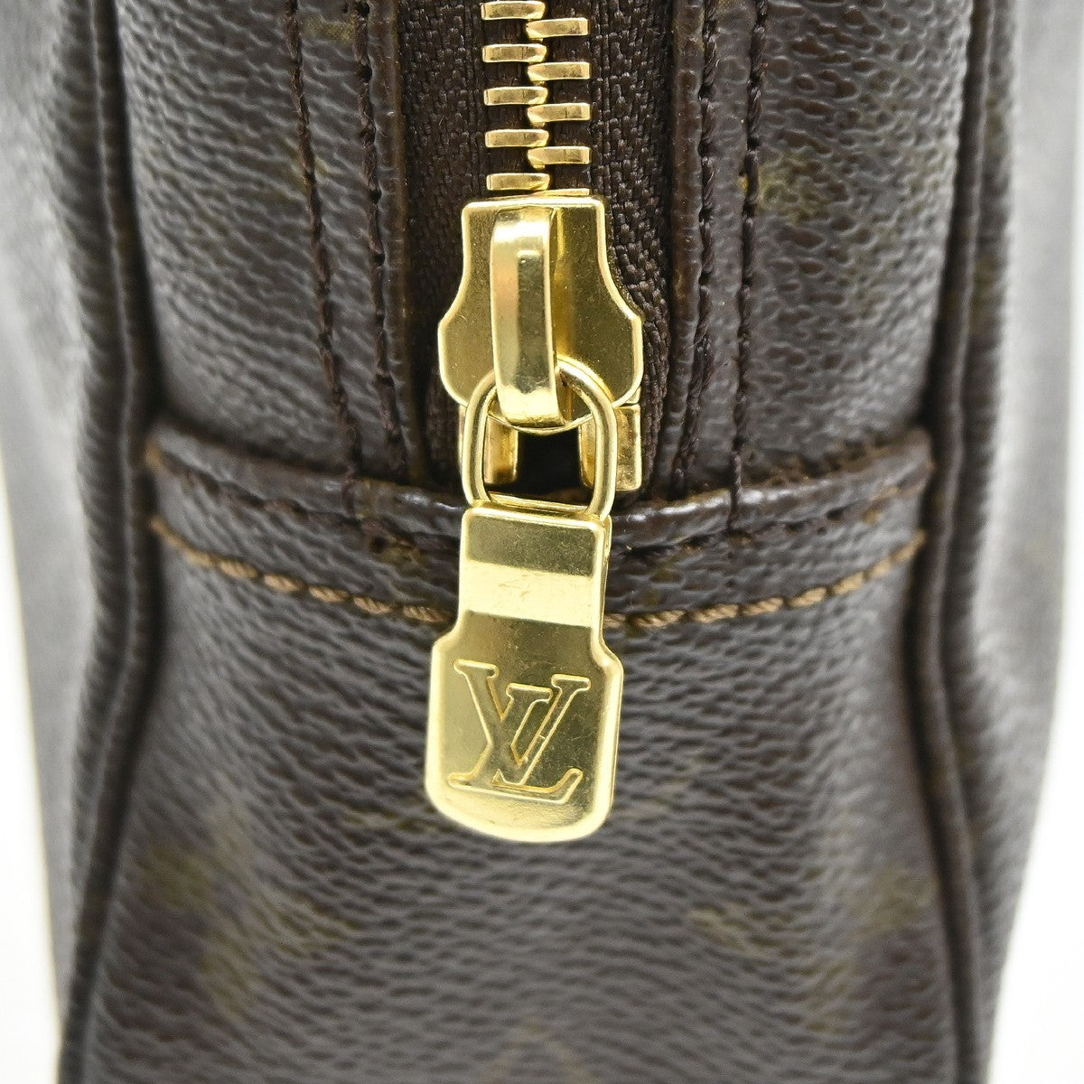 Louis Vuitton Trousse Toilette Monogram Canvas, Brown, Canvas, Clutch