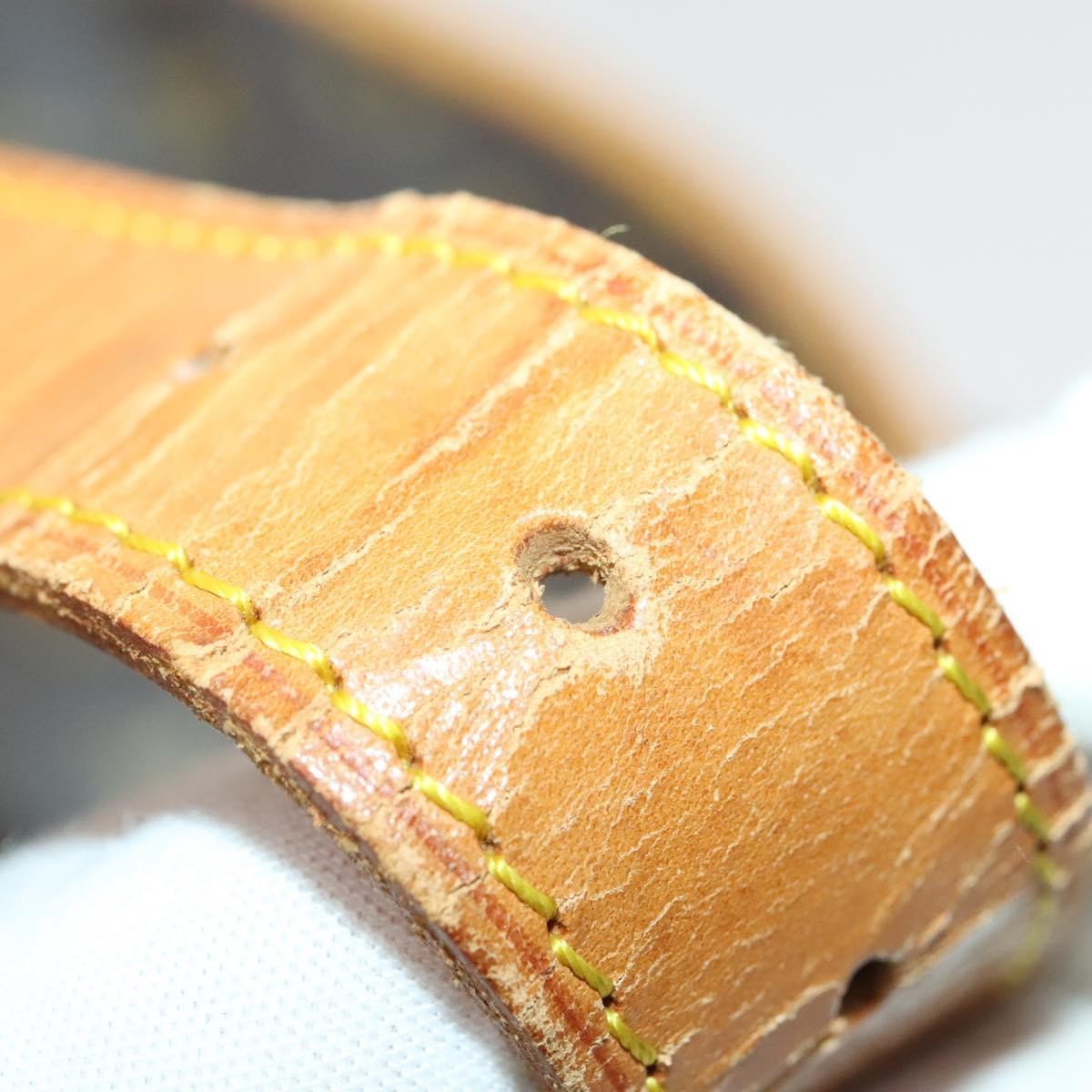 Louis Vuitton Saumur Handbag Monogram Canvas, BROWN, CANVAS, Shoulder bag