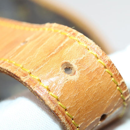 Louis Vuitton Saumur Handbag Monogram Canvas, BROWN, CANVAS, Shoulder bag