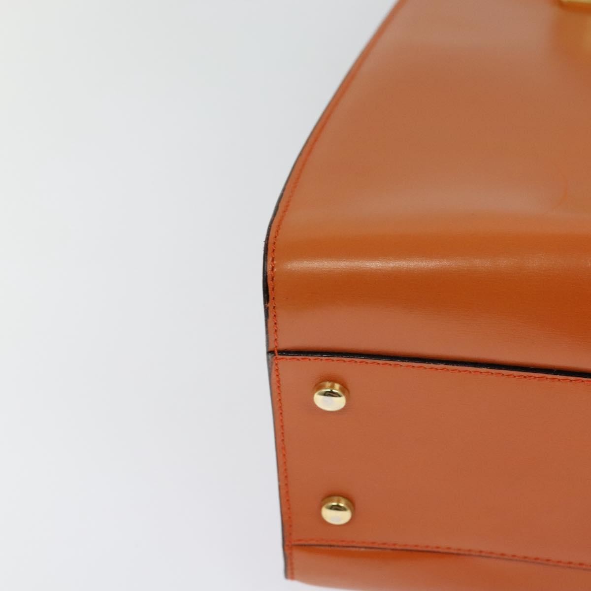 Celine Tote bag Leather, ORANGE, LEATHER, Tote bag