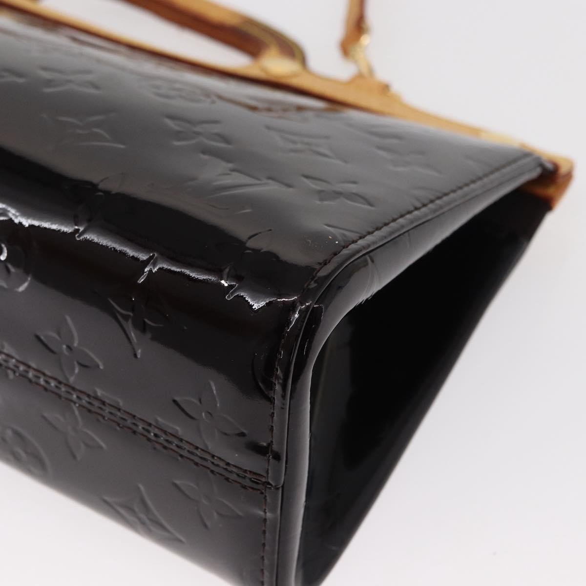 Louis Vuitton Roxbury Drive Handbag Monogram Vernis, BURGUNDY, PATENT_LEATHER, Handbag