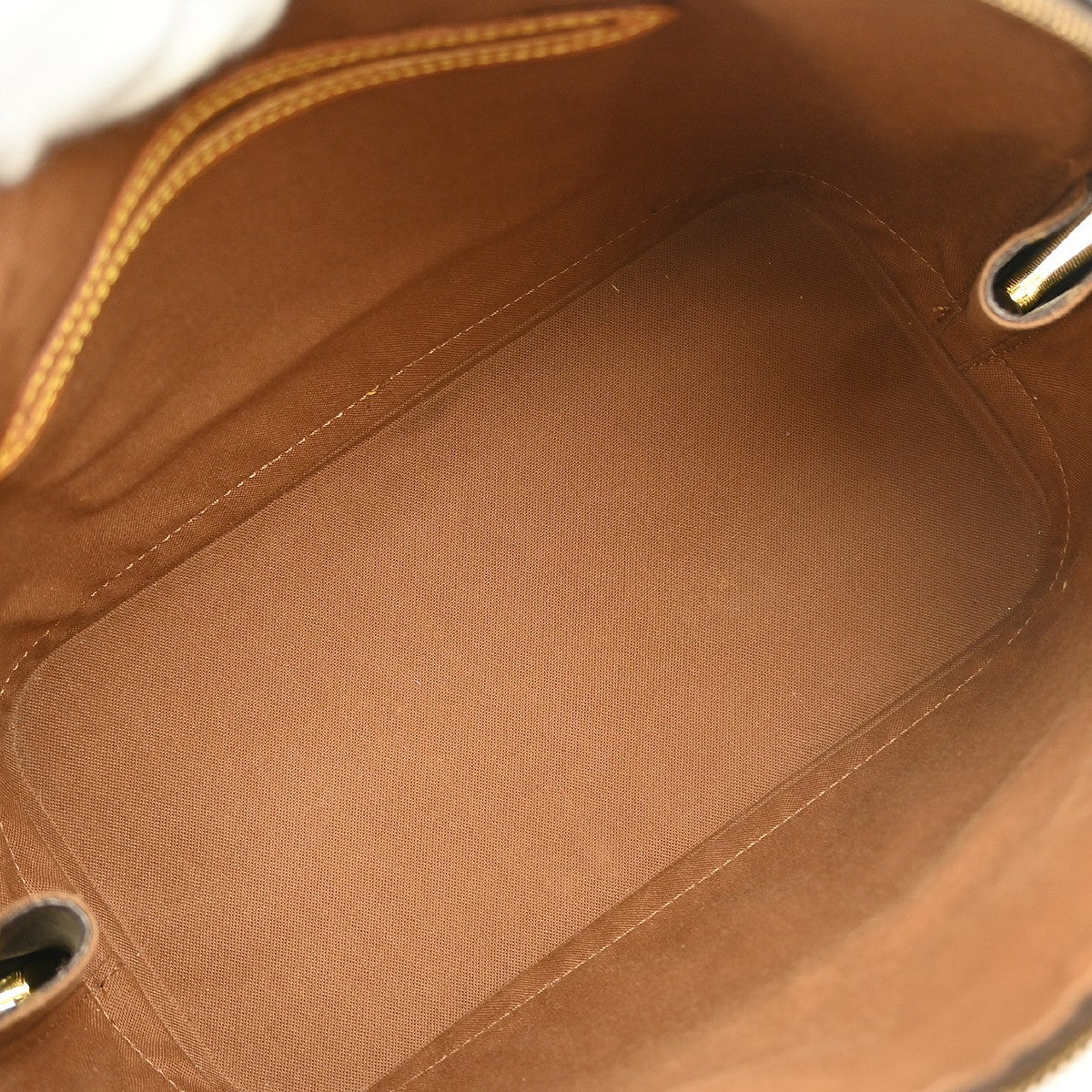 Louis Vuitton Alma Handbag Monogram Canvas, BROWN, CANVAS, Handbag