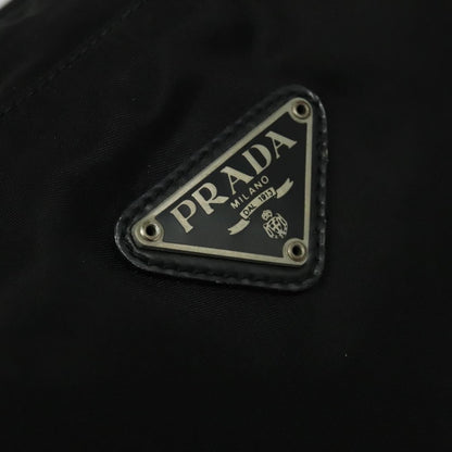 Prada Vintage Handbag Tessuto, Black, Nylon, Handbag