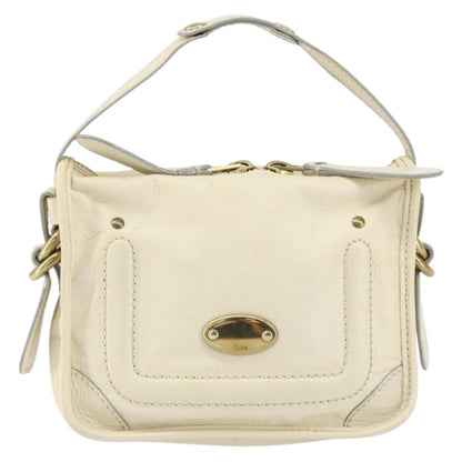 Chloe Vintage handbag Leather, BEIGE, LEATHER, Handbag
