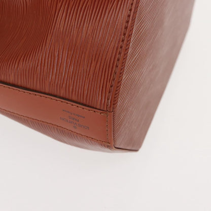 Louis Vuitton Vintage Sac d'Epaule Handbag Epi Leather, BROWN, LEATHER, Shoulder bag