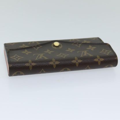 Louis Vuitton Sarah Wallet NM Monogram Canvas, BROWN, CANVAS, Wallets
