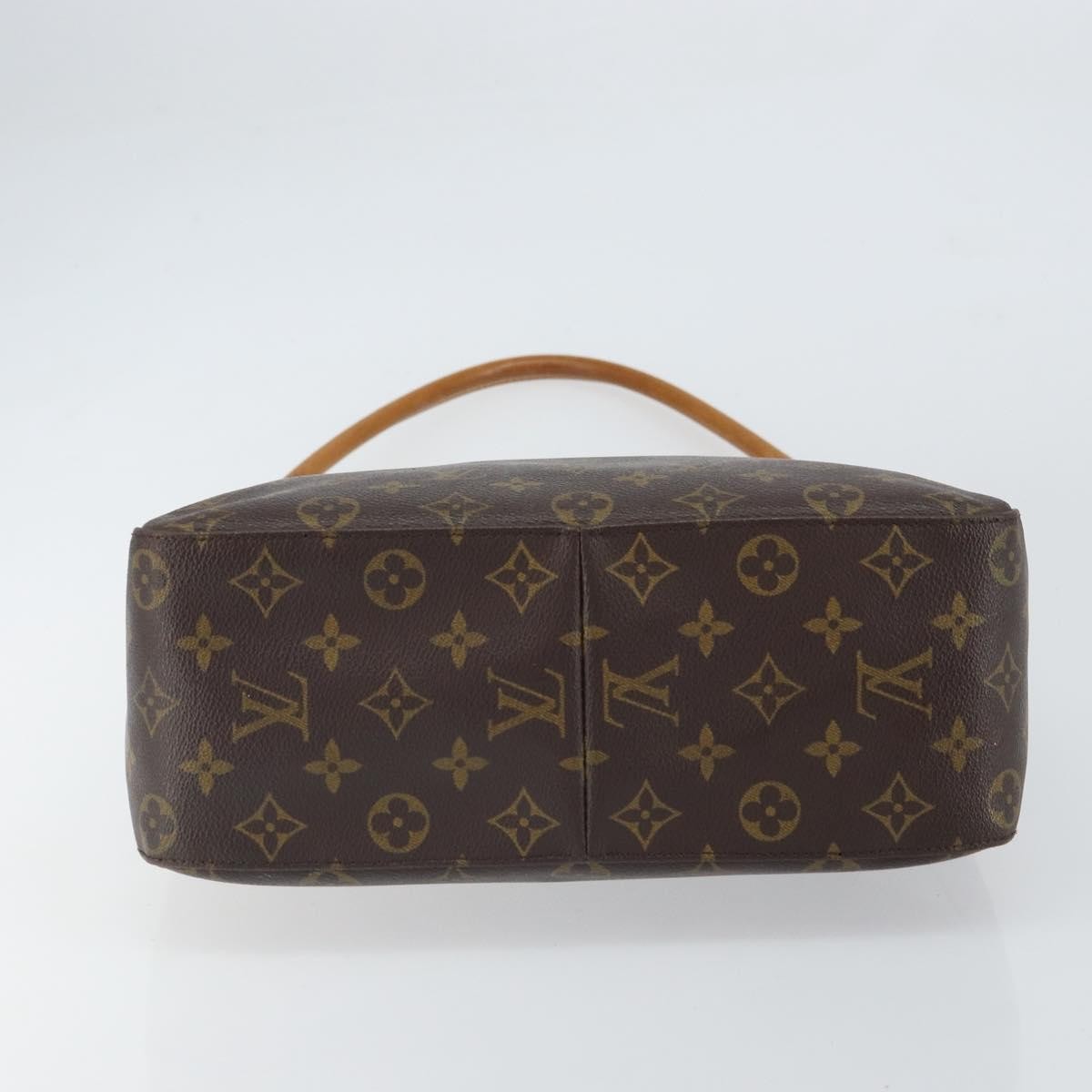 Louis Vuitton Looping Handbag Monogram Canvas, BROWN, CANVAS, Shoulder bag