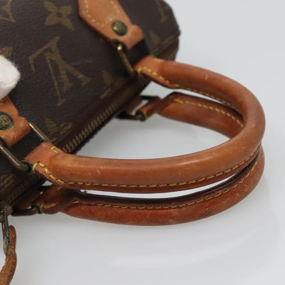 Louis Vuitton Speedy Mini HL Handbag Monogram Canvas, BROWN, CANVAS, Handbag