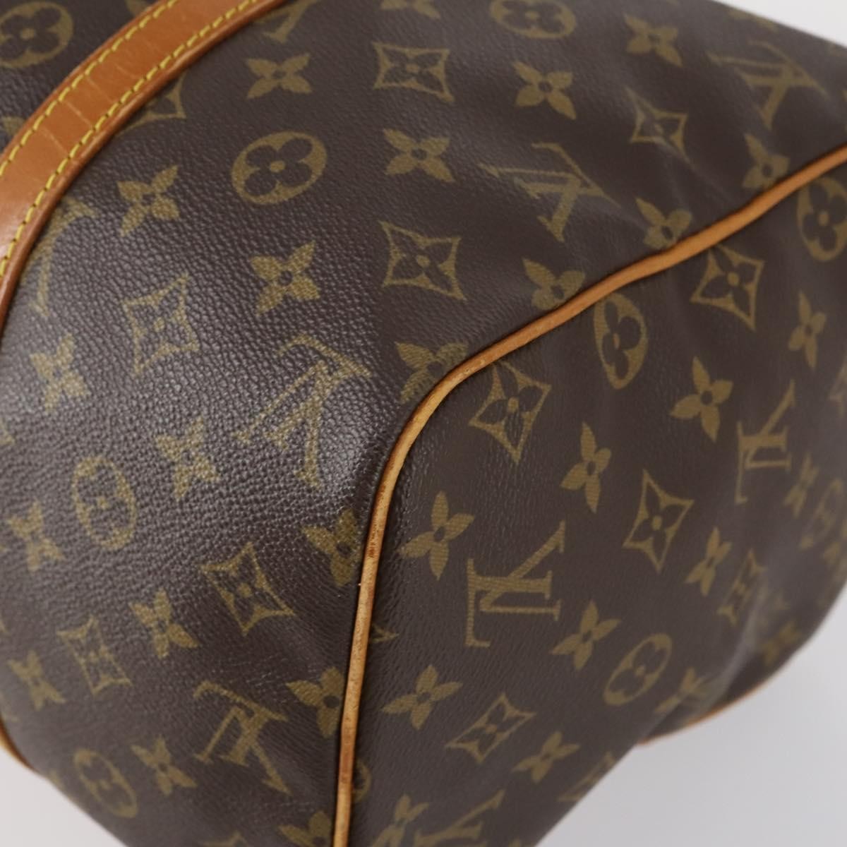 Louis Vuitton Sac Souple Handbag Monogram Canvas, BROWN, CANVAS, Travel bag