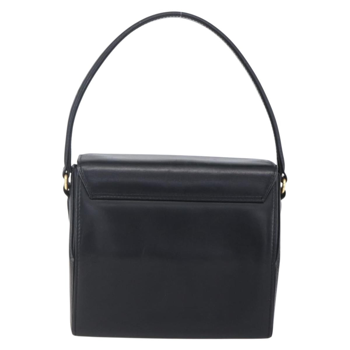 Givenchy Vintage Handbag Leather, BLACK, LEATHER, Handbag