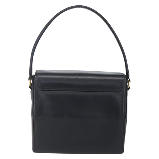 Givenchy Vintage Handbag Leather, BLACK, LEATHER, Handbag