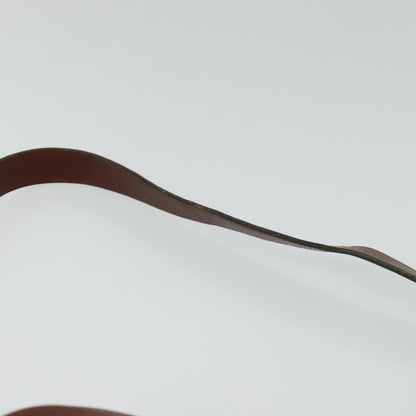 Christian Dior CD Shoulder bag Leather, BROWN, LEATHER, Shoulder bag