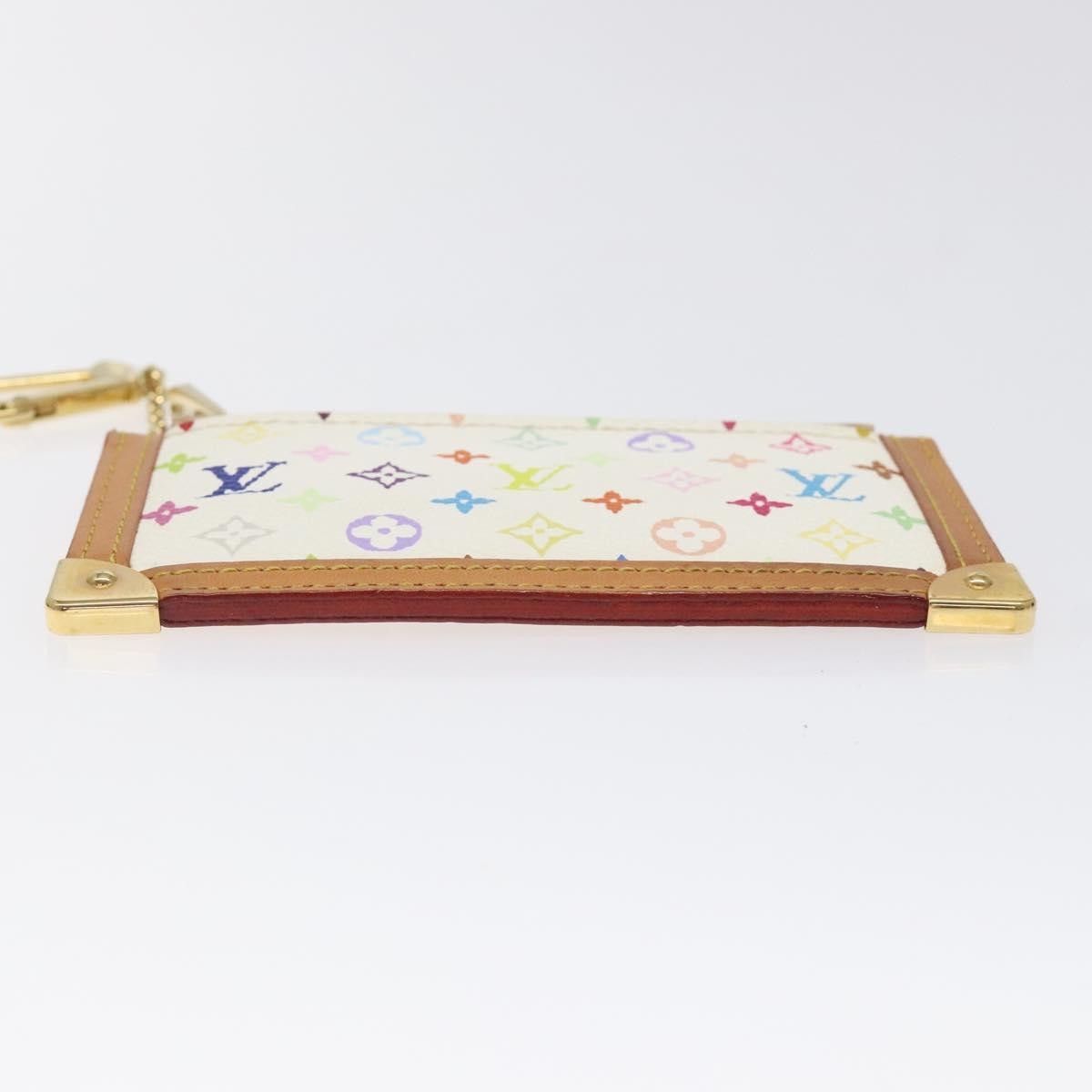 Louis Vuitton Pochette Clés Monogram Canvas, MULTICOLOUR, CANVAS, Wallets