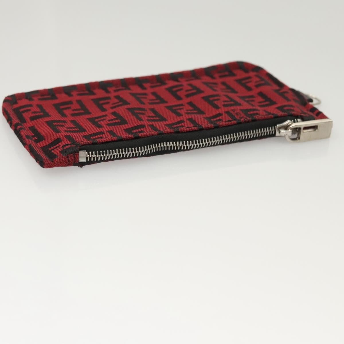 Fendi Zucca Tote bag FF motif, RED, CANVAS, Tote bag