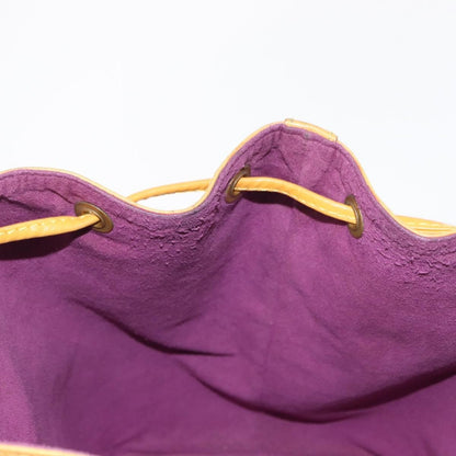 Louis Vuitton Petit Noe Handbag Epi Leather, YELLOW, LEATHER, Shoulder bag