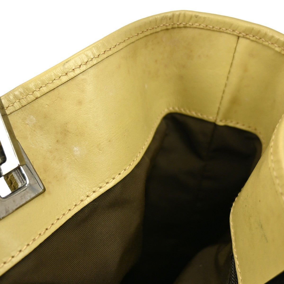 Gucci Vintage Bucket Shopping Tote GG Canvas, BROWN, CANVAS, Tote bag