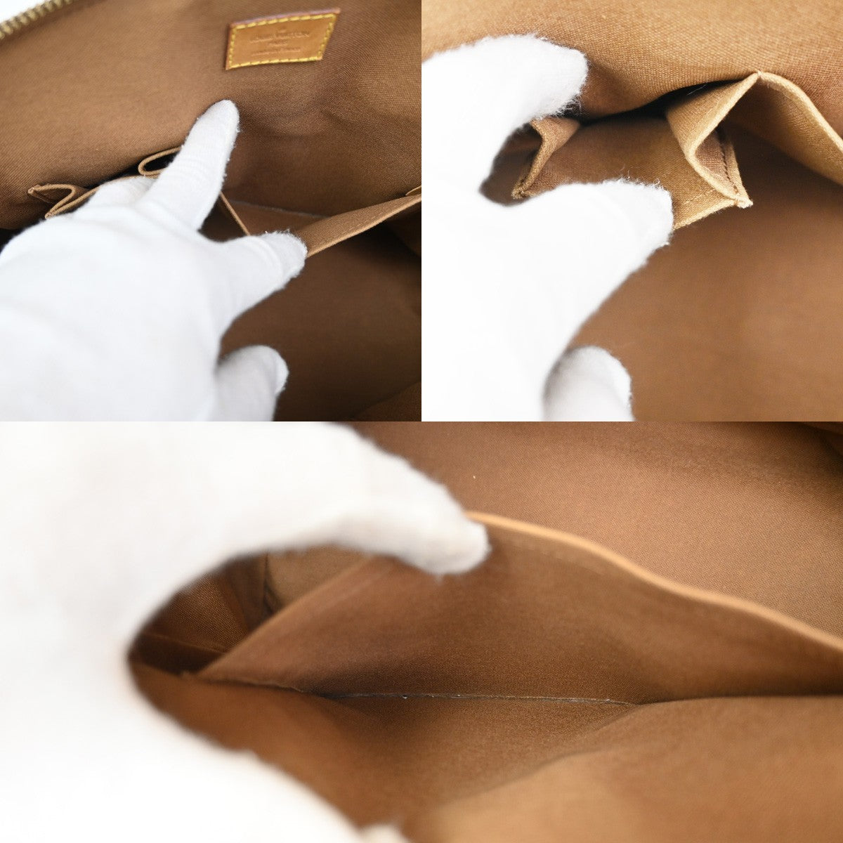 Louis Vuitton Tivoli Handbag Monogram Canvas, BROWN, CANVAS, Shoulder bag