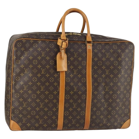 Louis Vuitton Sirius Handbag Monogram Canvas, BROWN, CANVAS, Travel bag
