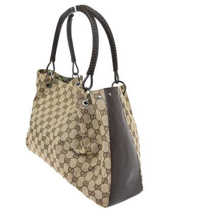 Gucci Vintage tote GG Canvas, BROWN, CANVAS, Tote bag